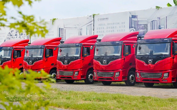 燃動福建！百臺徐工新能源電動牽引車交付