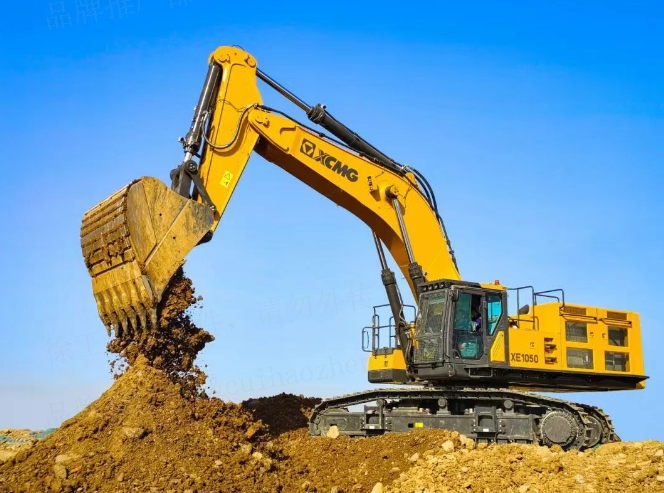 徐工礦用挖掘機XE1050——重載高效，百噸王者！