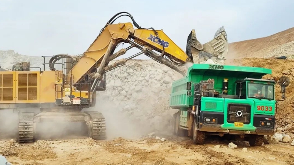 綠色高效+駐礦服務，徐工礦山機械真給力！