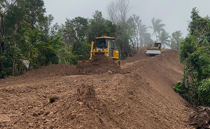 徐工D170“硬核開路”！助力東南亞國家級風電工程