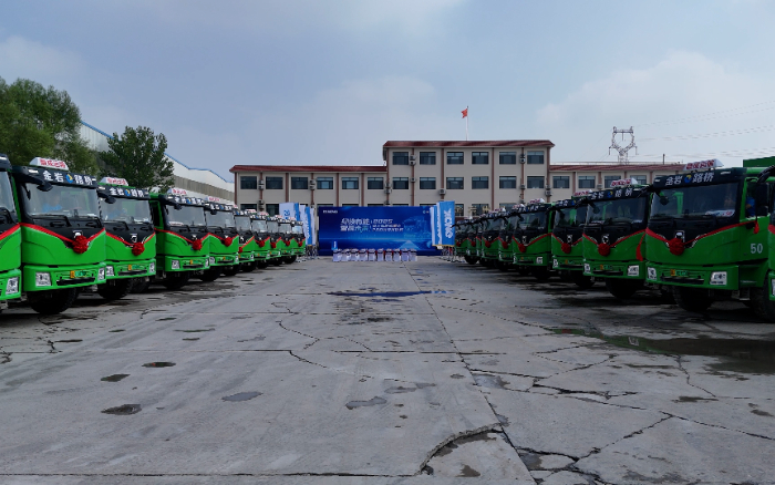 200臺(tái)徐工新能源重卡，奔赴華北！
