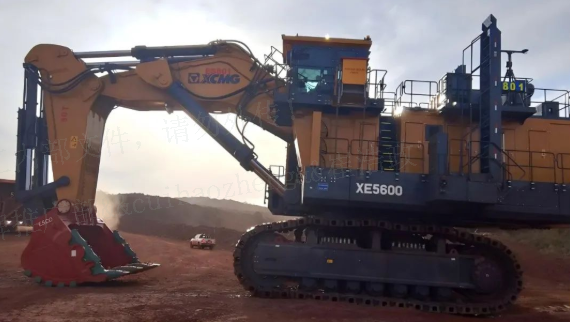 在南美，為南美——徐工XE5600助力當地礦業(yè)開發(fā)