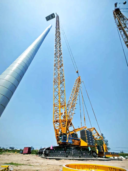 40分鐘精準(zhǔn)就位！徐工新品XLC15000M實(shí)戰(zhàn)首秀~