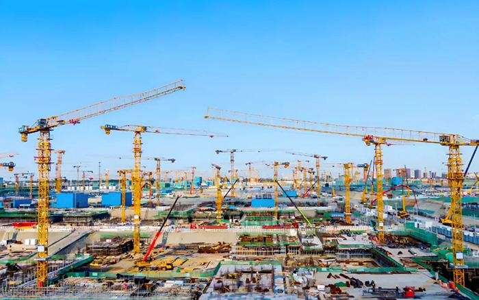 千年大計(jì) | 徐工群塔擎起雄安未來城！