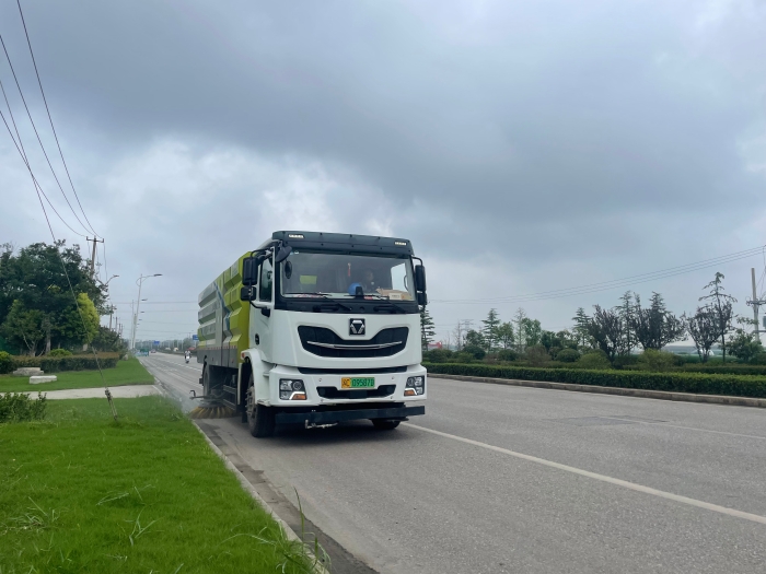 多拉快跑不費電！一起看看徐州街頭的“綠色衛(wèi)士”