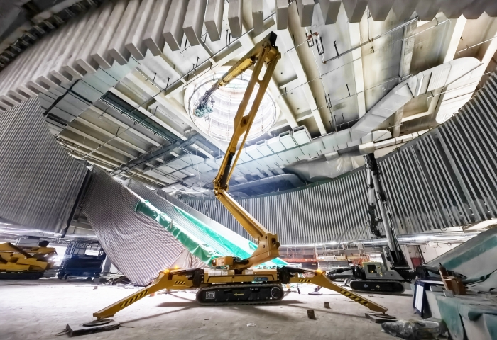 狹窄+跨障？徐工XGA26X-Li“蜘蛛俠”專治難題